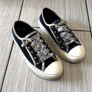 Dior Black and White Women's Sneakers